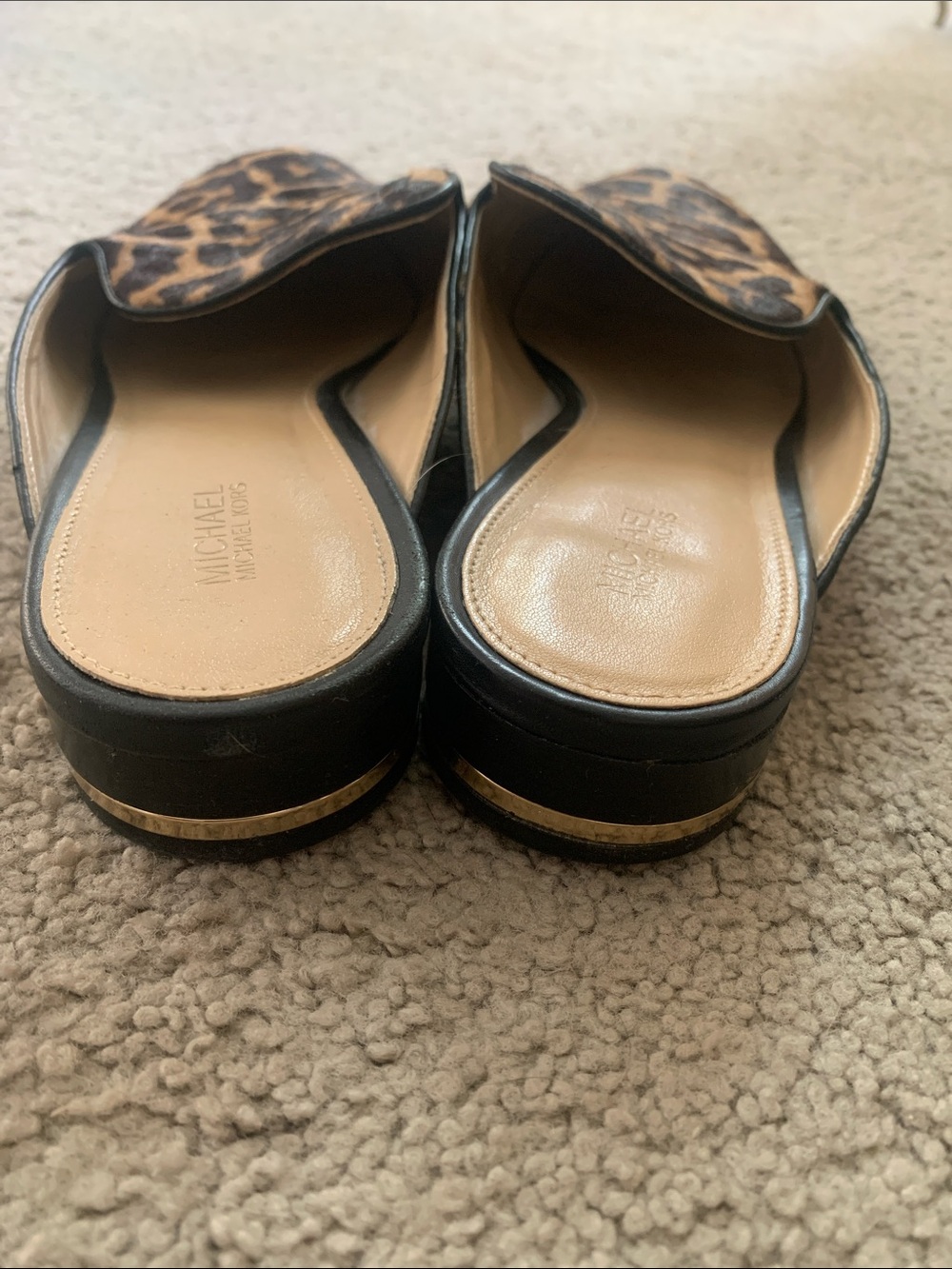Michael Kors Leopard Mules - Picture 3 of 4